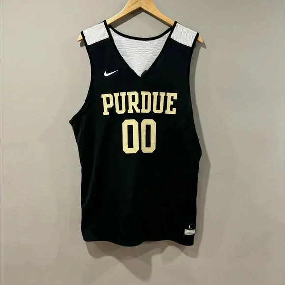Nike NCAA Purdue Boilermakers Men's Basketball Reversible  Jersey - Picture 1 of 9